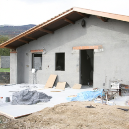 Surélévation de maison pour création d'un espace de lecture Pierre-Benite